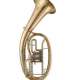 Goldmessing Tenorhorn in Bb. B & S...